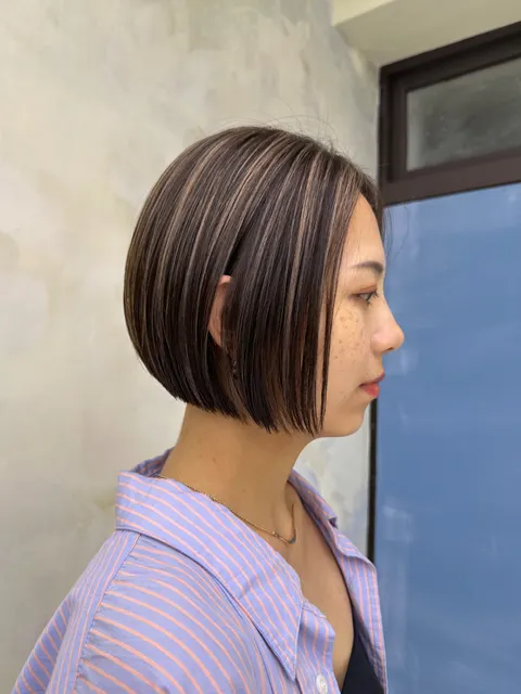 線條染/手刷染作品參考，設計師 先彥