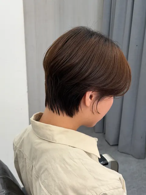 剪髮 Cut作品參考，設計師 Qin