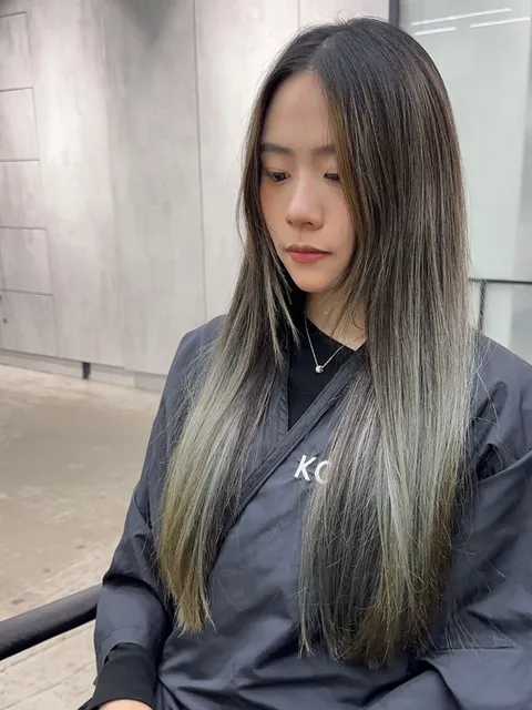質感髮色作品參考，設計師 僑Chao