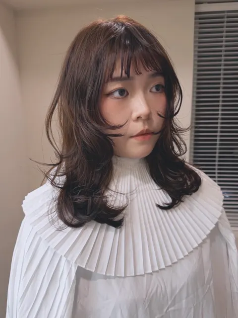 韓系層次剪裁作品參考，設計師 CiCi 稀稀