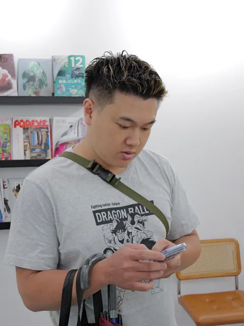 男生日系短髮挑漂作品參考，設計師 Delay