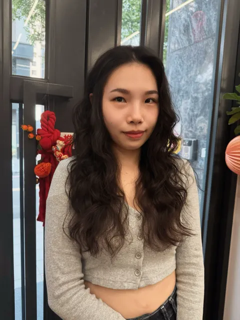 法式層次卷作品參考，設計師 Niki