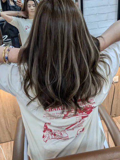 白髮共存作品參考，設計師 髮型師✂Amanda✂