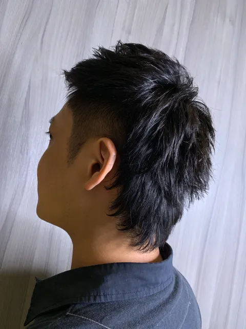 男士狼剪作品參考，設計師 Nick