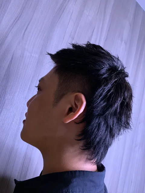 男士狼剪作品參考，設計師 Nick