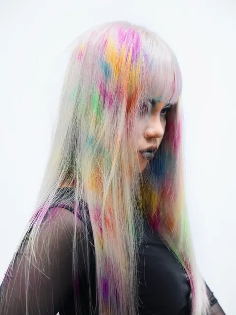 設計染髮作品參考，設計師 Cody