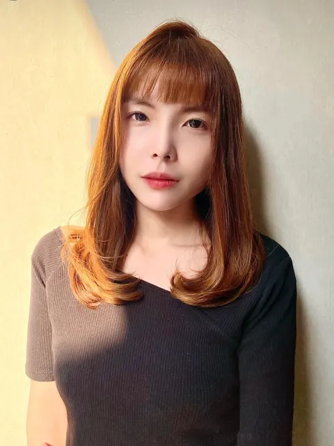 自然顯白髮色（不用漂）作品參考，設計師 Mi Ka