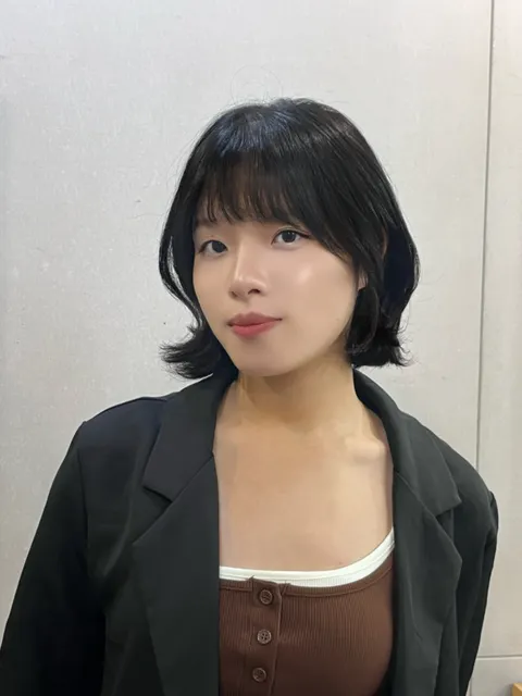 韓系燙髮+個性俐落風格作品參考，設計師 Mi Ka