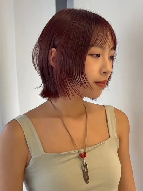 小貓短髮作品參考，設計師 Junjun