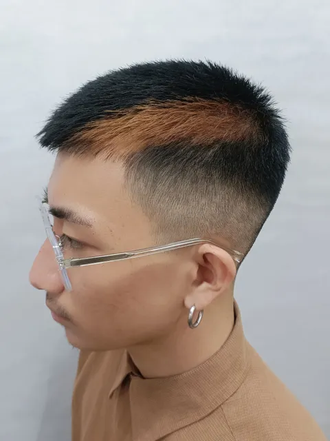 挑染作品參考，設計師 煜惟