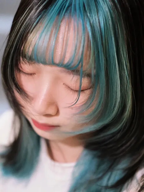 特殊漂染作品參考，設計師 Polly