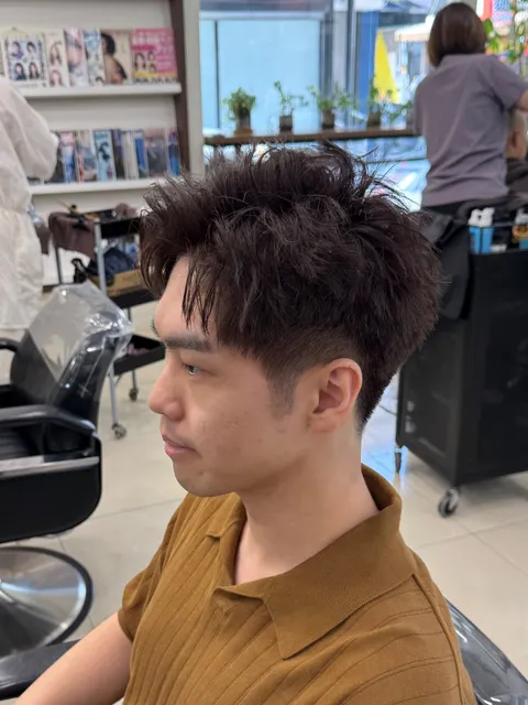 男士韓系造型剪裁作品參考，設計師 Yvonne shen