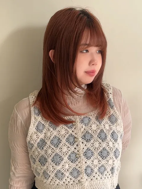 韓系層次剪作品參考，設計師 H