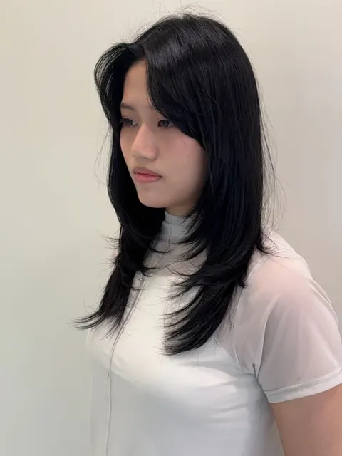 韓系層次剪作品參考，設計師 H