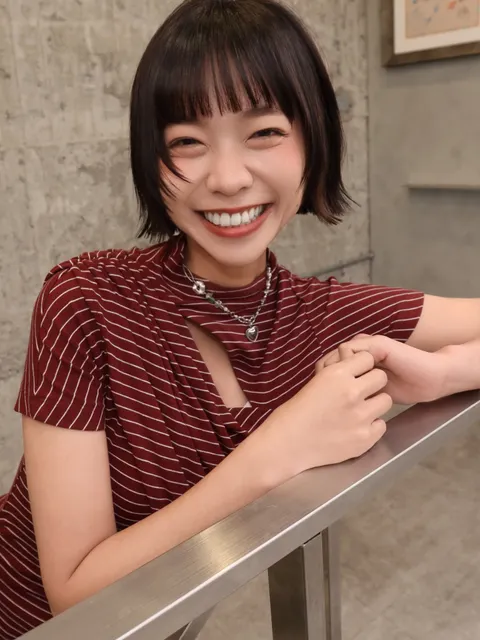 小貓短髮｜外翹頭作品參考，設計師 Mina