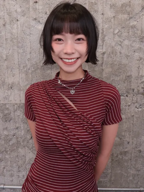 小貓短髮｜外翹頭作品參考，設計師 Mina
