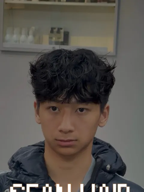 韓系羊毛卷作品參考，設計師 Seán 尚恩